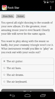 Choice of the Rock Star android App screenshot 3